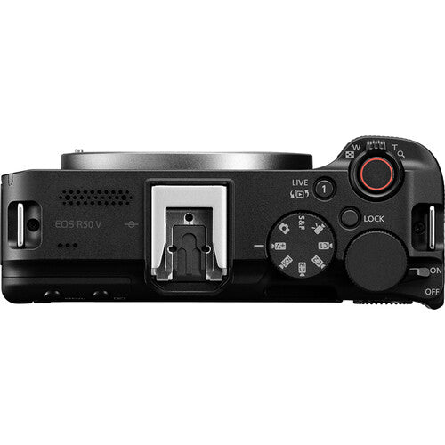 Canon EOS R50 V Mirrorless Digital Camera with RF-S 14-30mm f/4-6.3 IS STM Lens - Perfect for Travel, Vlogging & Everyday Photography