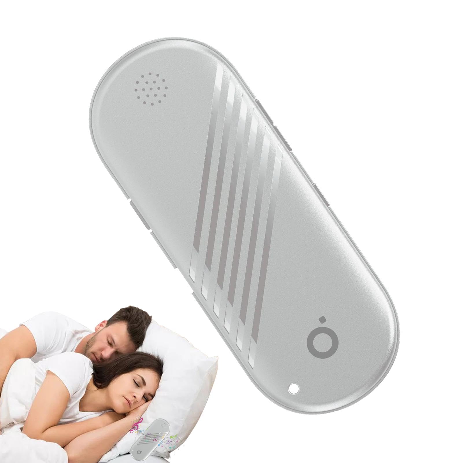 Bone Conduction Pillow Speaker with Timer - Wireless Bluetooth Sleep Headphones for Relaxation, Meditation & Deep Sleep - Portable Bedside Speaker for Nighttime Use