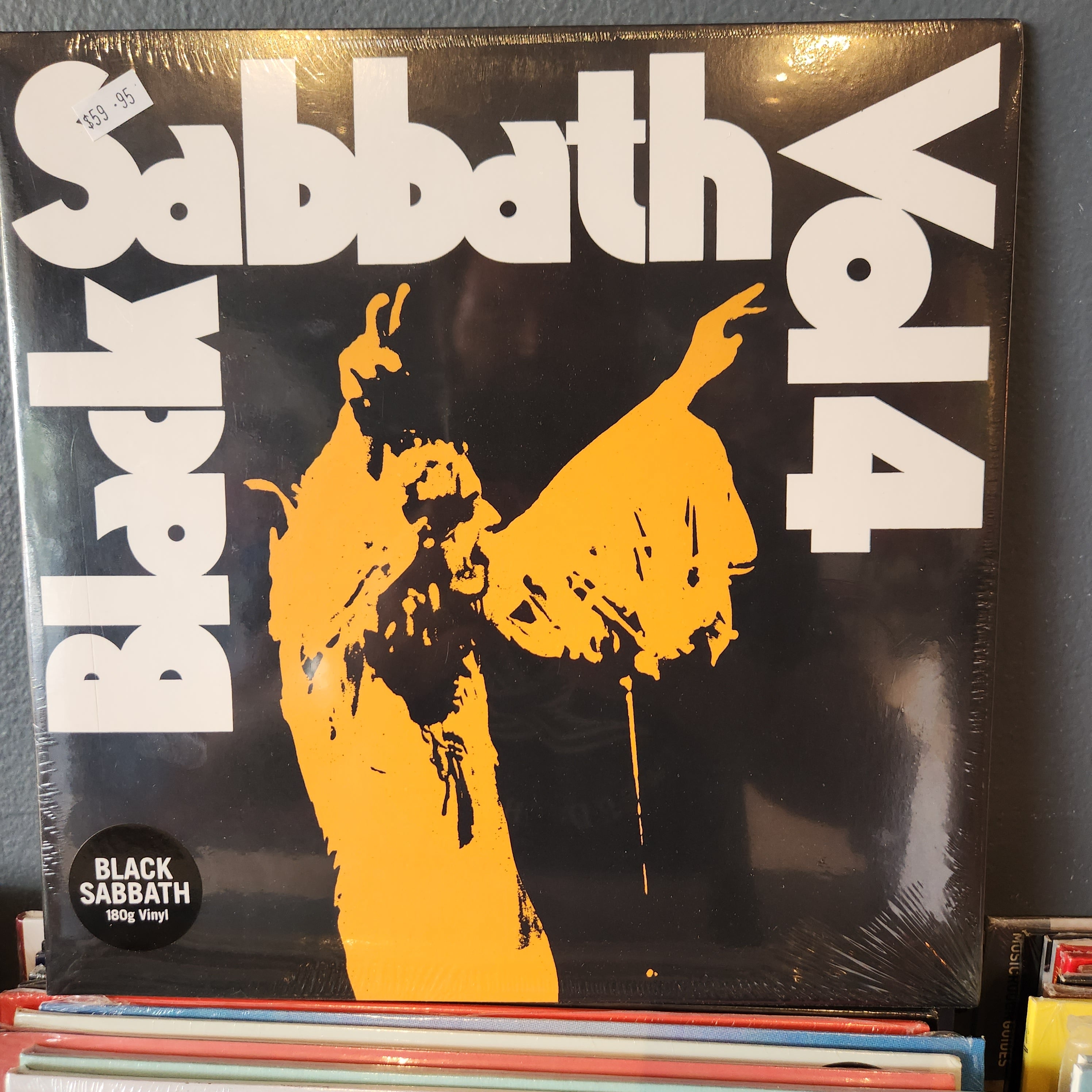 Black Sabbath Vol 4 Vinyl LP Record - Classic Heavy Metal Music Album for Collectors & Audiophiles | Perfect for Home Listening, Gifts & Music Collections