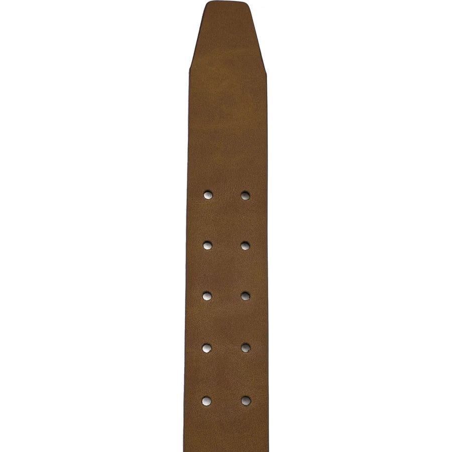 Vegan Leather Belt for Men - Stylish & Durable Tan Casual Belt | Perfect for Office, Jeans & Everyday Wear