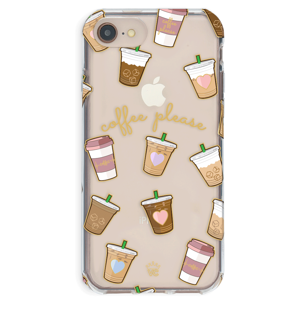Premium Coffee First iPhone Case - Stylish & Durable Phone Cover for iPhone [Models] - Perfect for Coffee Lovers, Office Use & Daily Protection