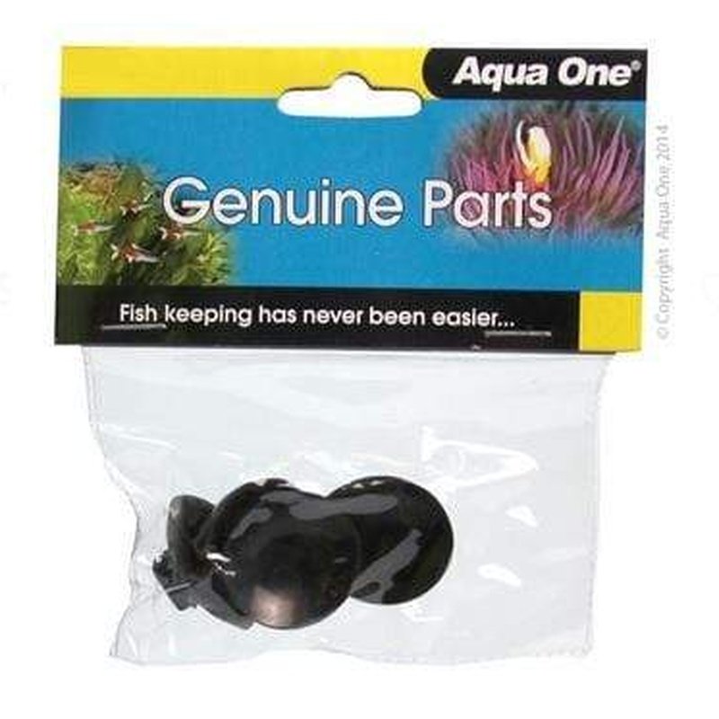 4-Pack Aqua One Suction Cups for Pondmaster Moray 1300, Maxi 105/106 & AT881/882 Filters - Strong Underwater Adhesion for Fish Tanks, Ponds & Aquariums (Model 11269)
