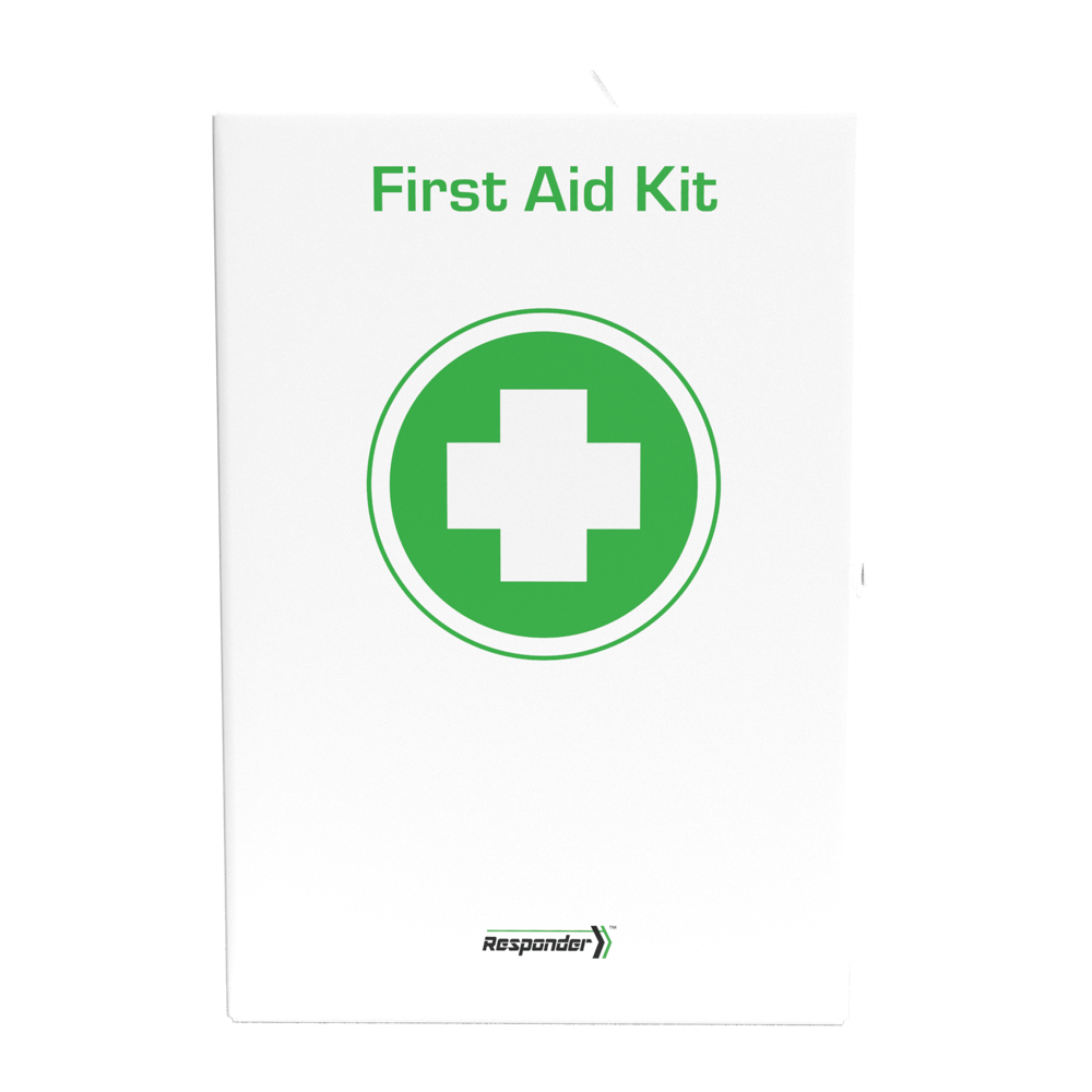 COMMANDER 6 Series Heavy Duty Metal First Aid Kit - 22.6 x 16.1 x 5.1 inches (57.5 x 41 x 13cm) - Emergency Medical Supplies for Home, Office, Car & Outdoor Adventures