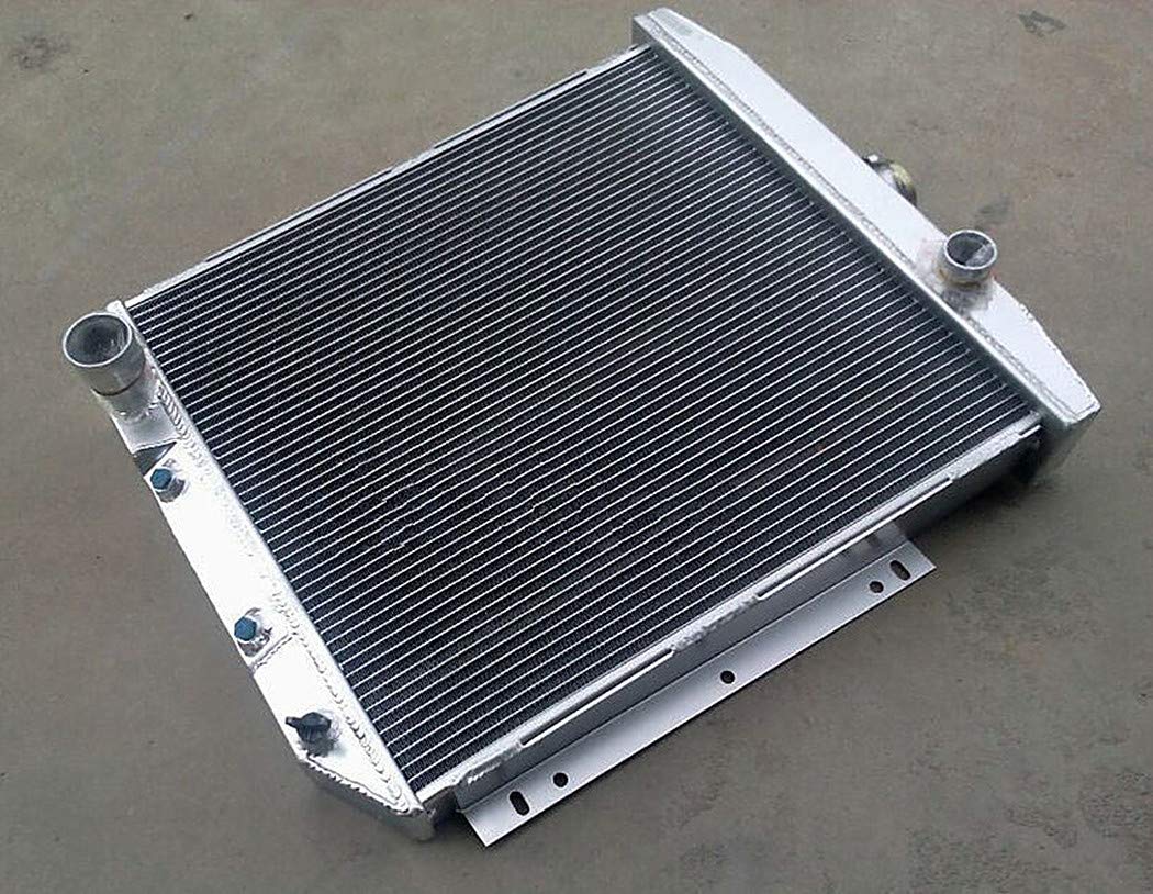 High-Performance 3 Row Aluminum Radiator for 1954-1956 Ford Fairlane Sedan & Wagon - Direct Fit Replacement for Mainline & AT Models - Perfect for Classic Car Restoration & Hot Rod Upgrades