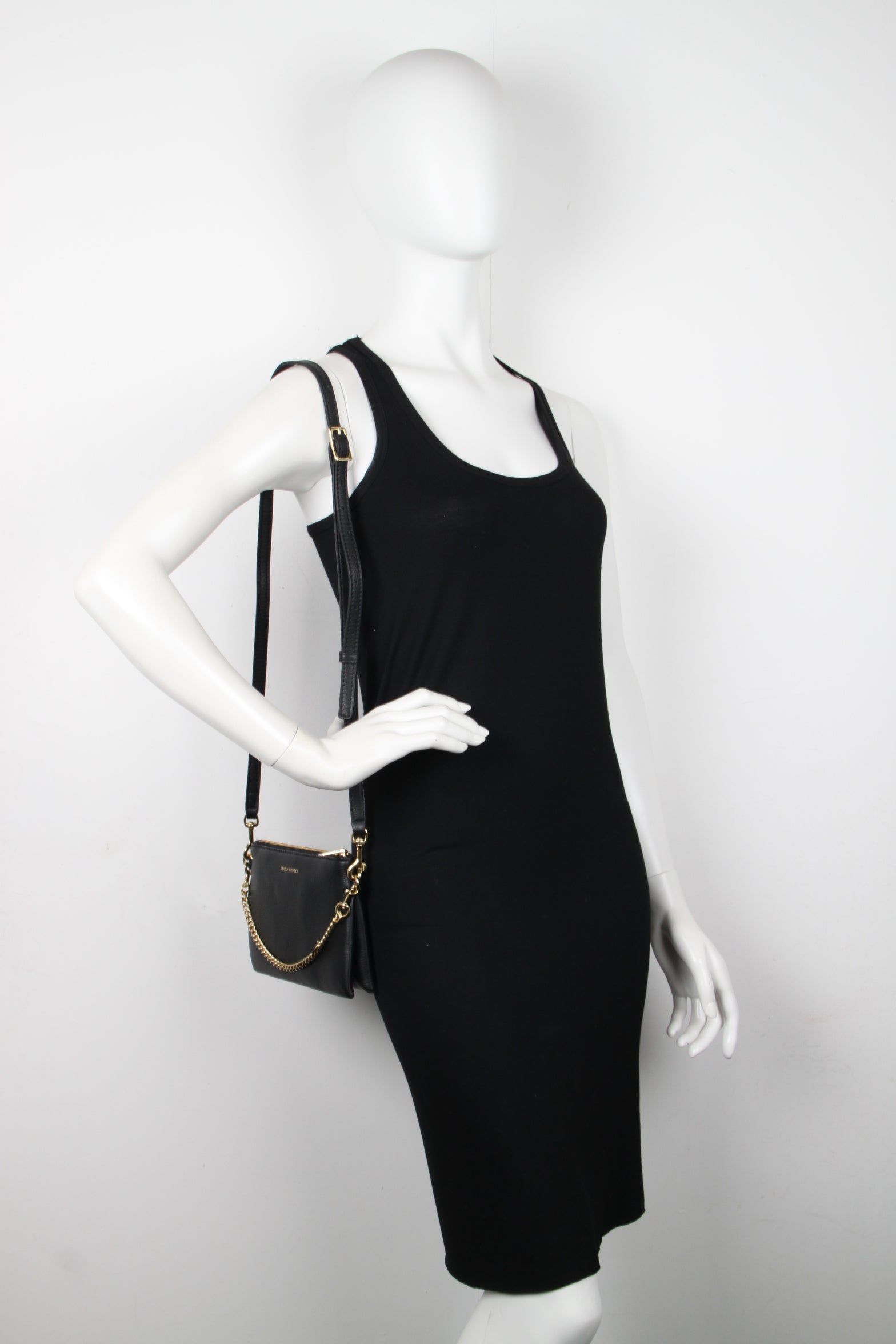 Mr Minimese Black Handbag for Women - Stylish Crossbody Purse for Work, Travel & Everyday Use