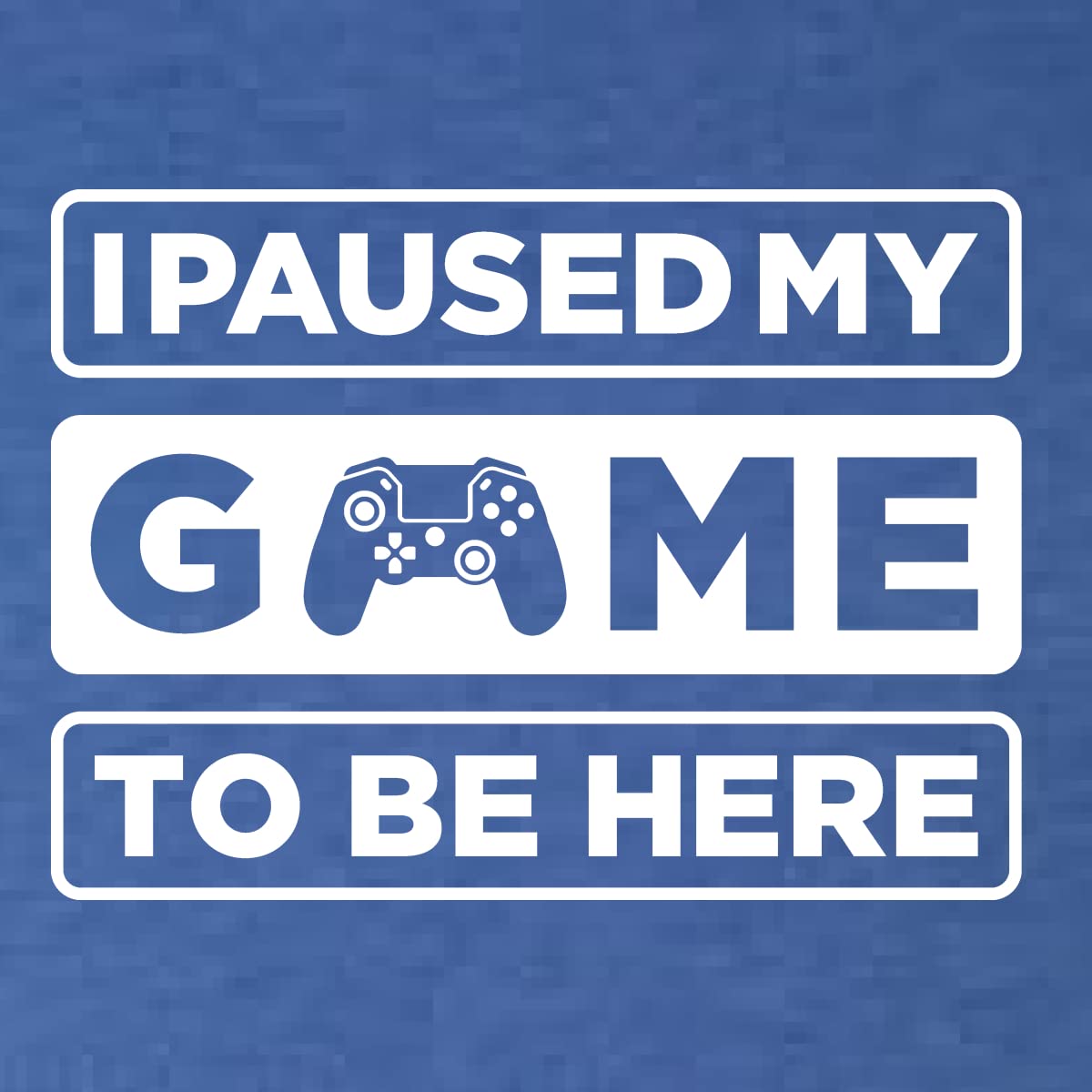 I Paused My Game to Be Here Gaming Sports Tri-Blend Racerback Tank Top for Women - Comfortable & Stylish Gamer Tee for Casual Wear, Gym & Esports Events
