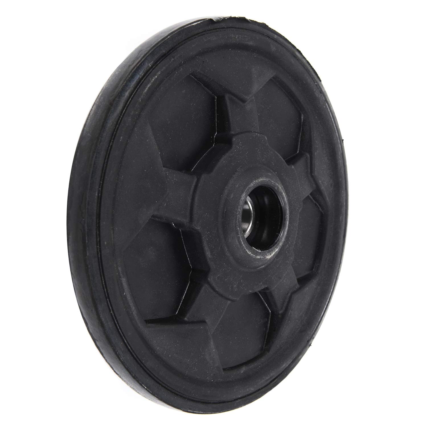 10mm Commander Wheel - Heavy Duty Replacement Wheel for Carts, Dollies & Hand Trucks - Durable Rubber Tire with Steel Core for Smooth Rolling - Ideal for Warehouse, Garage & Industrial Use