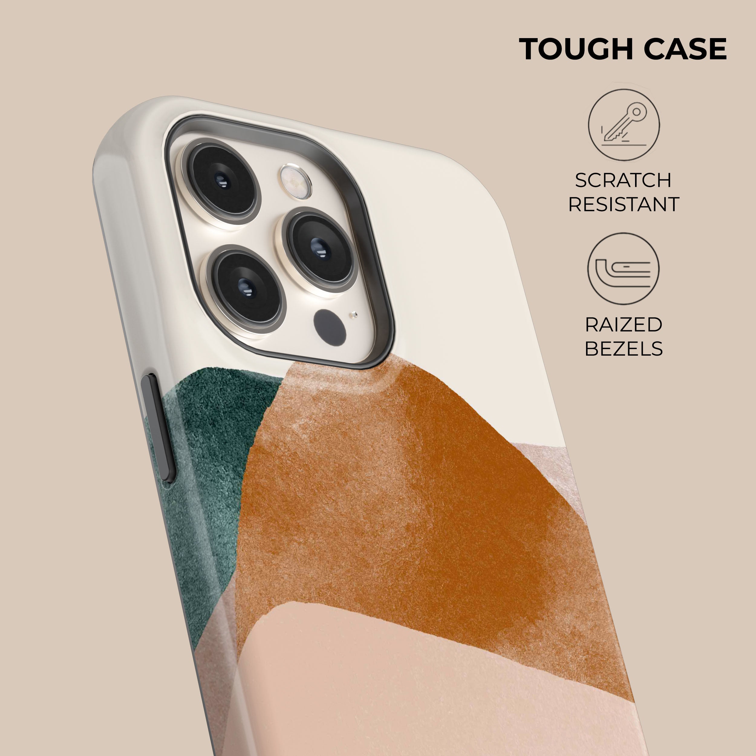 Premium Shockproof Phone Case for iPhone & Samsung - Durable Anti-Slip Mountain Design - Perfect for Hiking, Camping & Outdoor Adventures