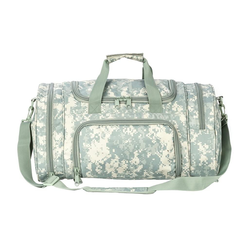 Waterproof Gym Bag for Men & Women - Large Sports Duffle Bag with Shoe Compartment & Yoga Mat Holder (61x25x33cm) - Perfect for Travel, Fitness Training, Yoga & Outdoor Activities