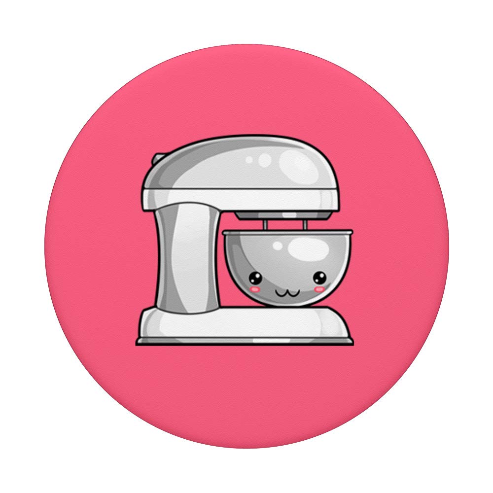 Pink Kawaii Stand Mixer for Baking - Cute Cartoon Anime Design, Perfect for Home Kitchen, Birthday Gifts & DIY Dessert Making