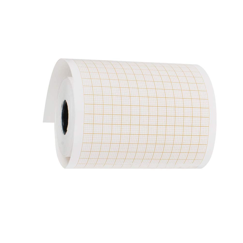 20 Pack Thermal Printer Paper Rolls for ECG EKG Electrocardiograph - 80mm x 20m, 3 Channel - Perfect for Medical Clinics, Hospitals & Home Health Monitoring