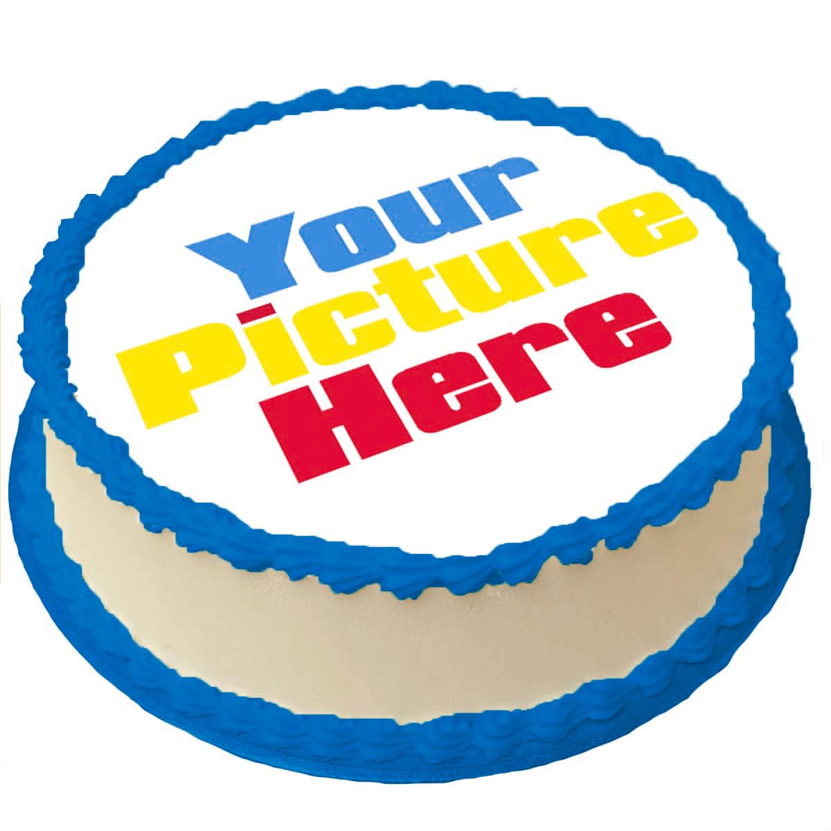 Custom Edible Cake Topper - Personalized Photo Cake Decorations 8x11 Inches (1/4 Sheet) for Birthday, Wedding & Special Occasions | Make Your Own Edible Image for Cakes, Cupcakes & Desserts