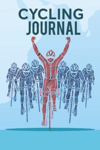 Cycling Journal: Premium Bicycle Travel Log Book for Road Trips & Mountain Biking Adventures - Perfect for Recording Routes, Mileage & Scenic Discoveries
