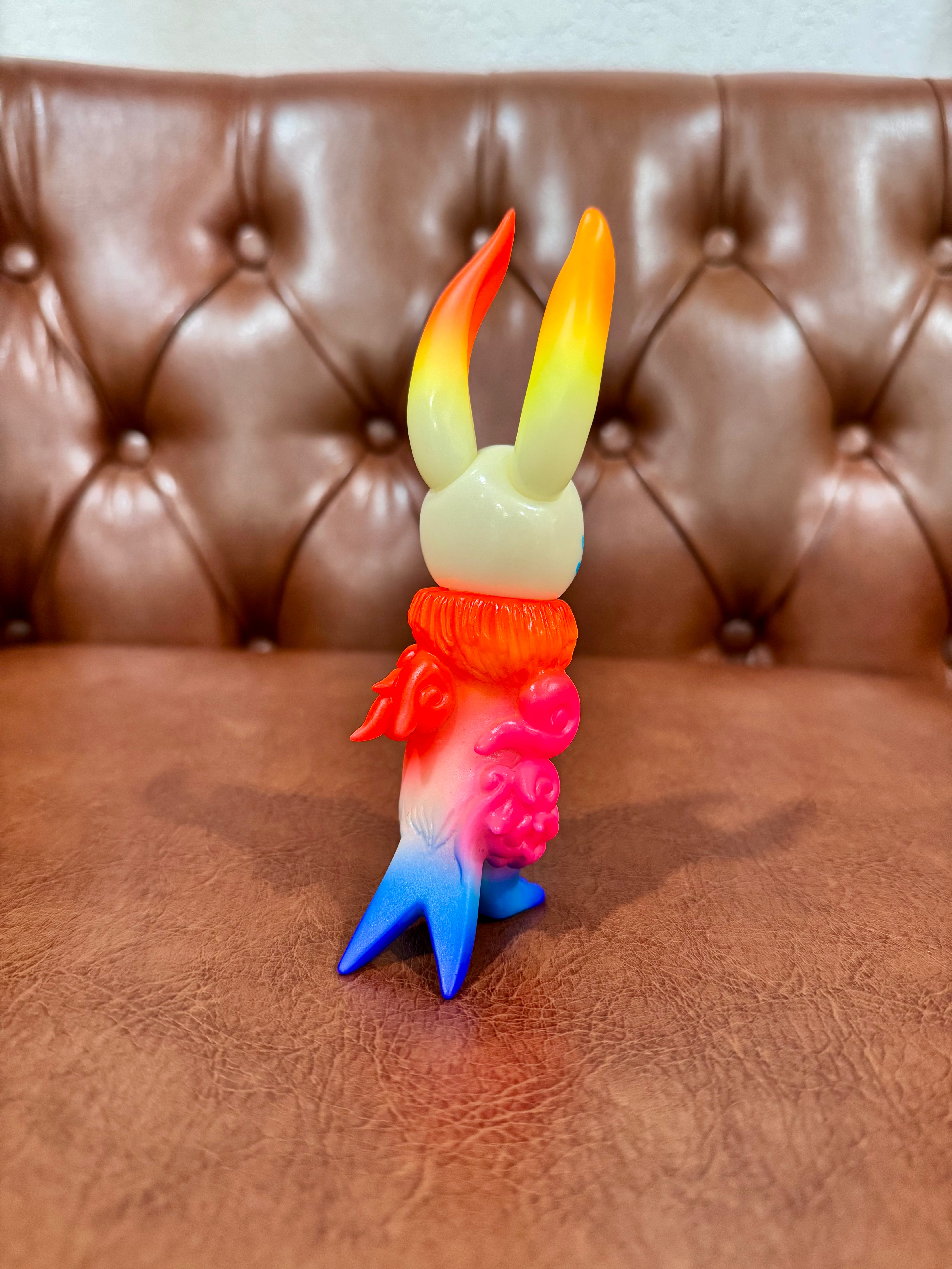 Glow in the Dark YASU Bakeusagi Fluorescent GID Figurine - Perfect for Nighttime Display, Anime Collections, and Room Decor