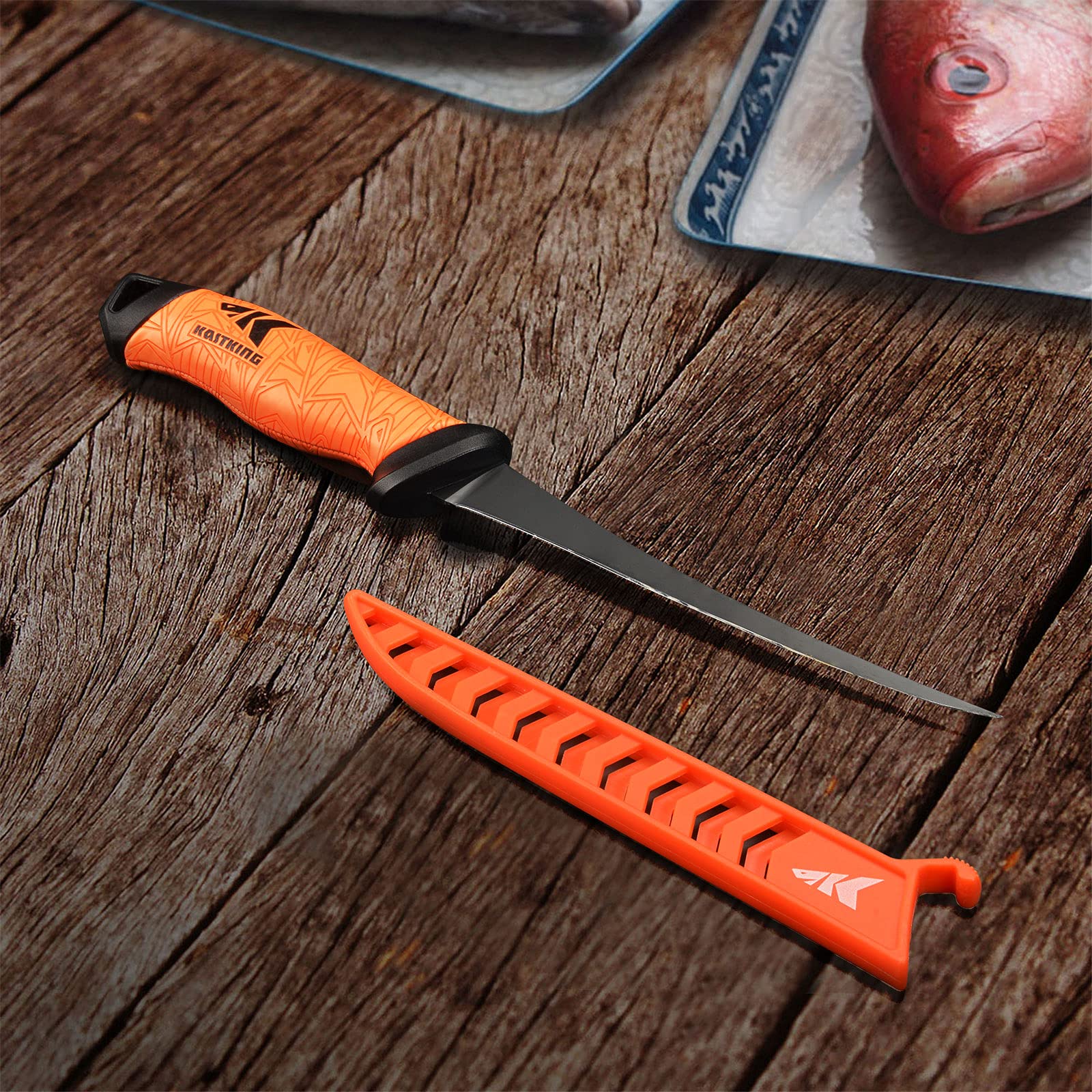 KastKing Fillet Knife & Bait Knife Set - 5