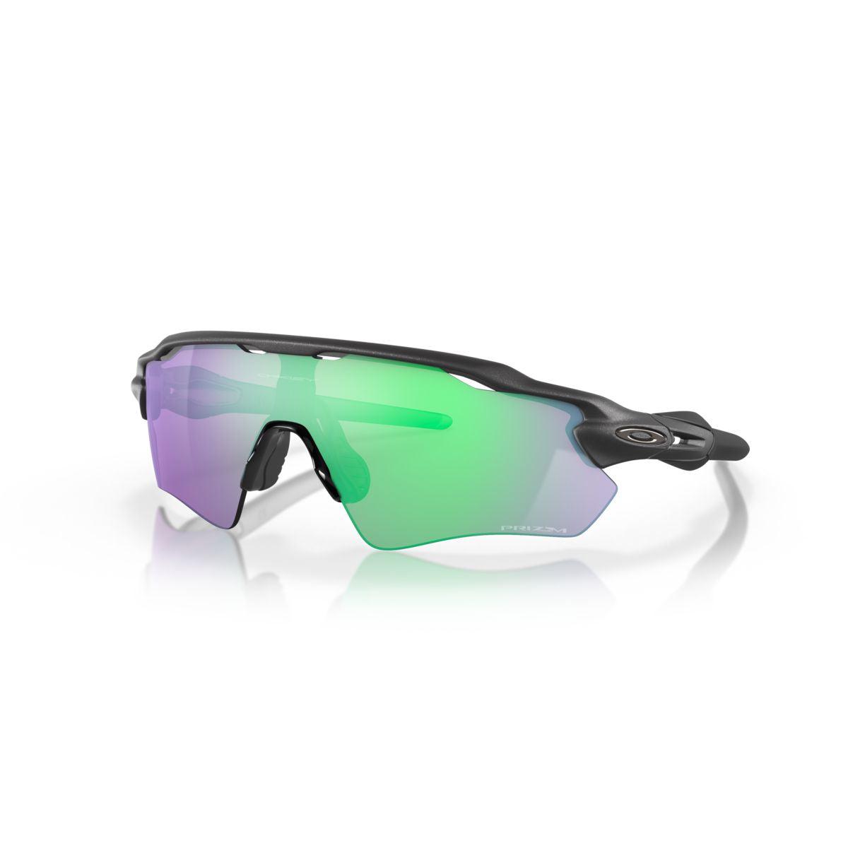 Oakley Radar EV Path Sunglasses - Steel Frame with Prizm Road Jade Lenses (Model 0OO9208 9208A1) | Perfect for Cycling, Running & Outdoor Sports