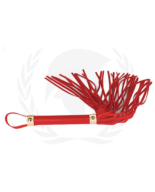 Spartacus PU Leather Whip - Red - Perfect for Cosplay, Halloween Costumes, and BDSM Accessories
