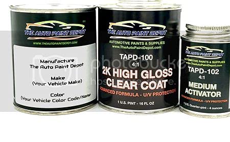 Factory Matched Toyota 86 Halo Tricoat K1X Auto Paint (All Years) - 1 Pint Base Coat + 1 Pint 2K Clear Coat (4:1) with Activator - Perfect for Touch-Ups & Full Vehicle Repairs
