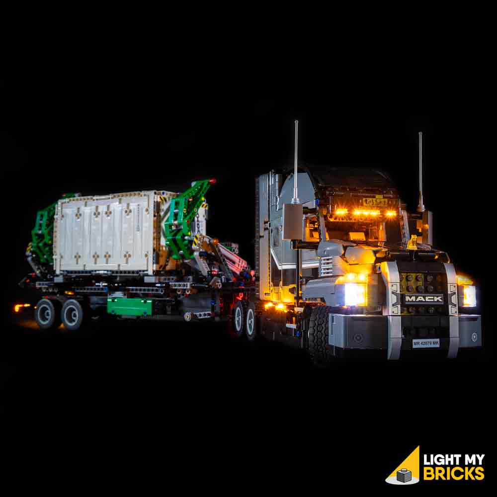 LEGO Mack Anthem #42078 1.0 Light Kit - LED Lighting Set for LEGO Trucks - Perfect for Night Displays & Model Showcases