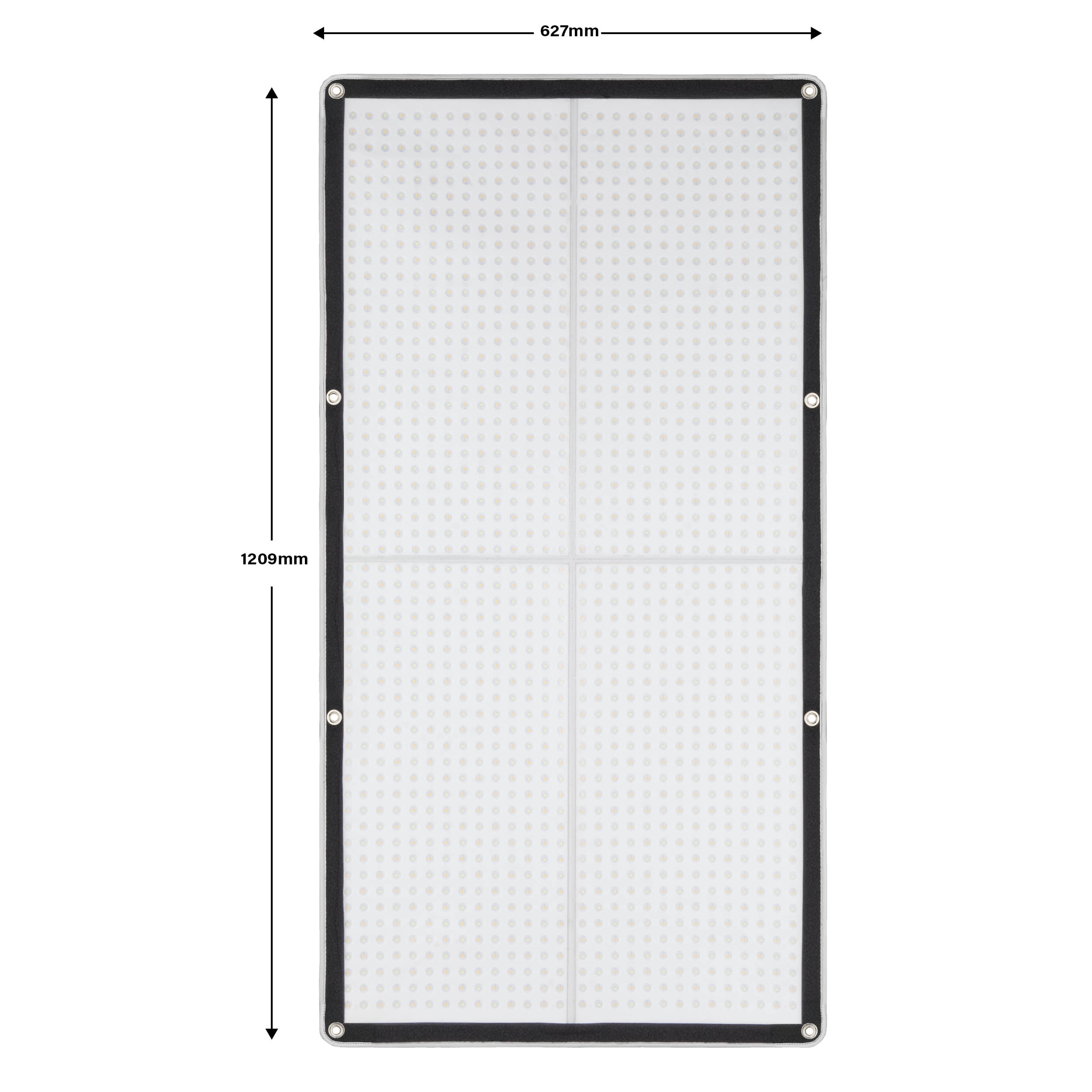 KNOWLED F400Bi 2x4 Feet IP65 Waterproof Flexible LED Panel - Professional Cine Lighting for Film Studio, Photography, and Video Production