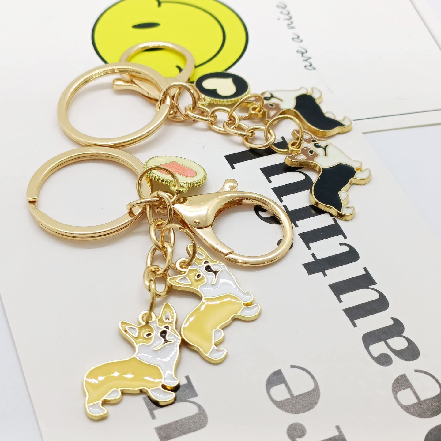 Anime Couple Keychains - Cute Matching Key Rings for Couples, Best Friends & Purse Charms - Perfect for Valentine's Day Gifts, Anniversary Presents & Everyday Carry Accessories