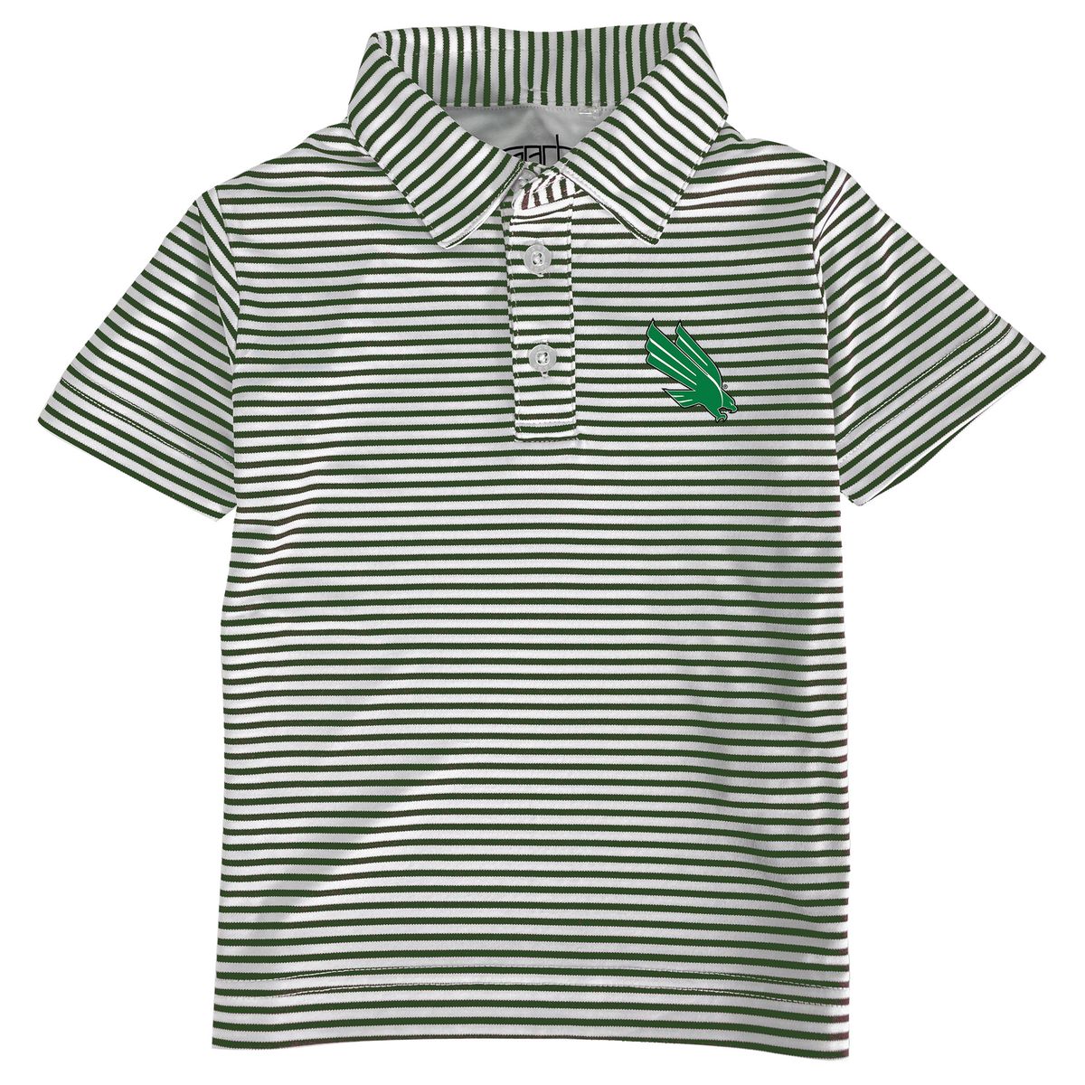 North Texas Mean Green Toddler Boys' Polo Shirt - 100% Cotton Breathable Short Sleeve Tee for Toddler Boys 2T-5T - Perfect for School, Playdates, and Casual Outings