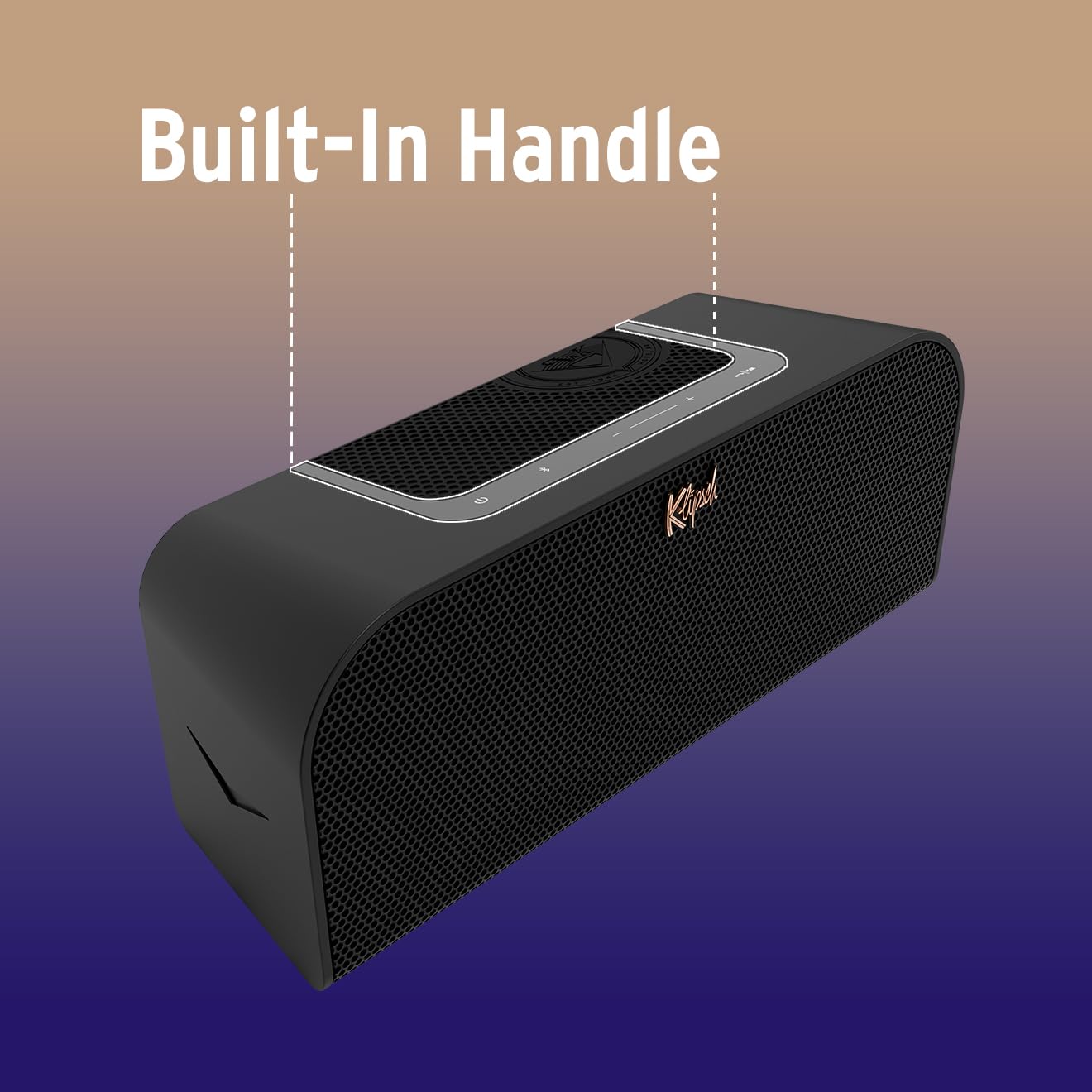 Klipsch Groove XL Portable Bluetooth Speaker - Premium Sound, Wireless Streaming, 12-Hour Battery - Perfect for Outdoor Parties, Travel & Home Entertainment