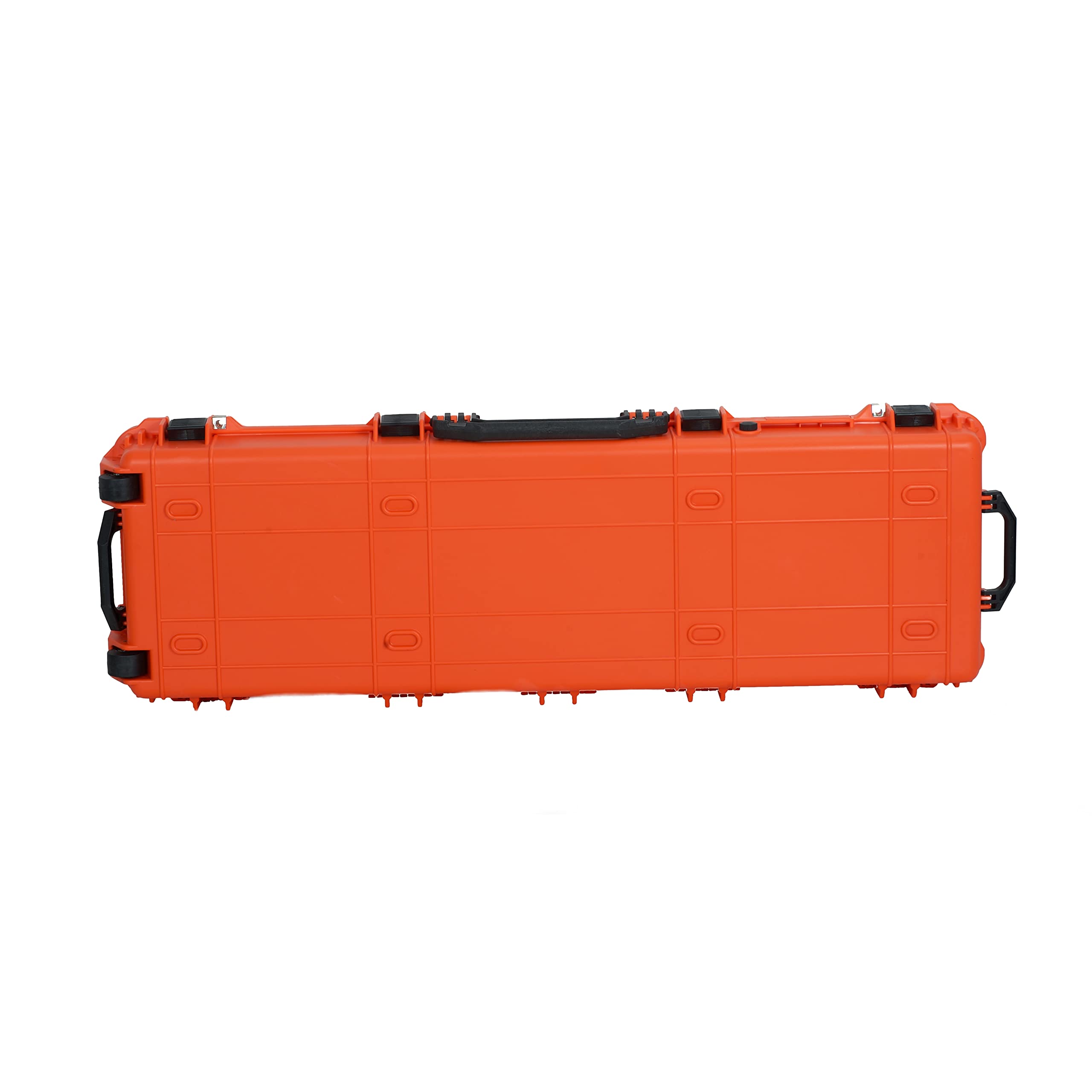 MEIJIA Waterproof Rolling Rifle Case with Wheels & Foam - for Guns, Shotguns, Airsoft - Outdoor & Range Use