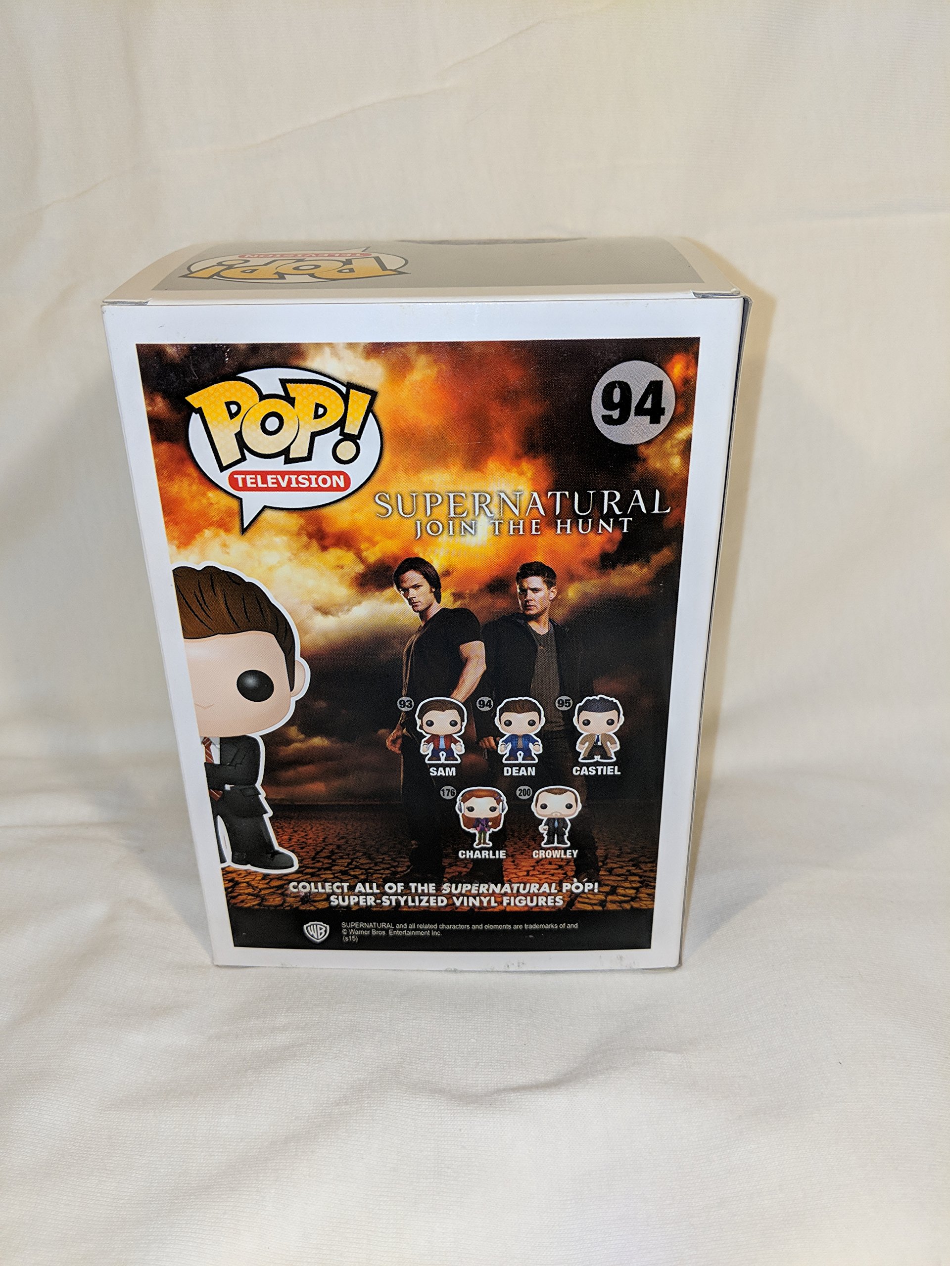 Funko Supernatural POP! Dean Winchester Vinyl Figure #94 - Hot Topic Exclusive - Perfect for Collectors, TV Show Fans & Home Decor