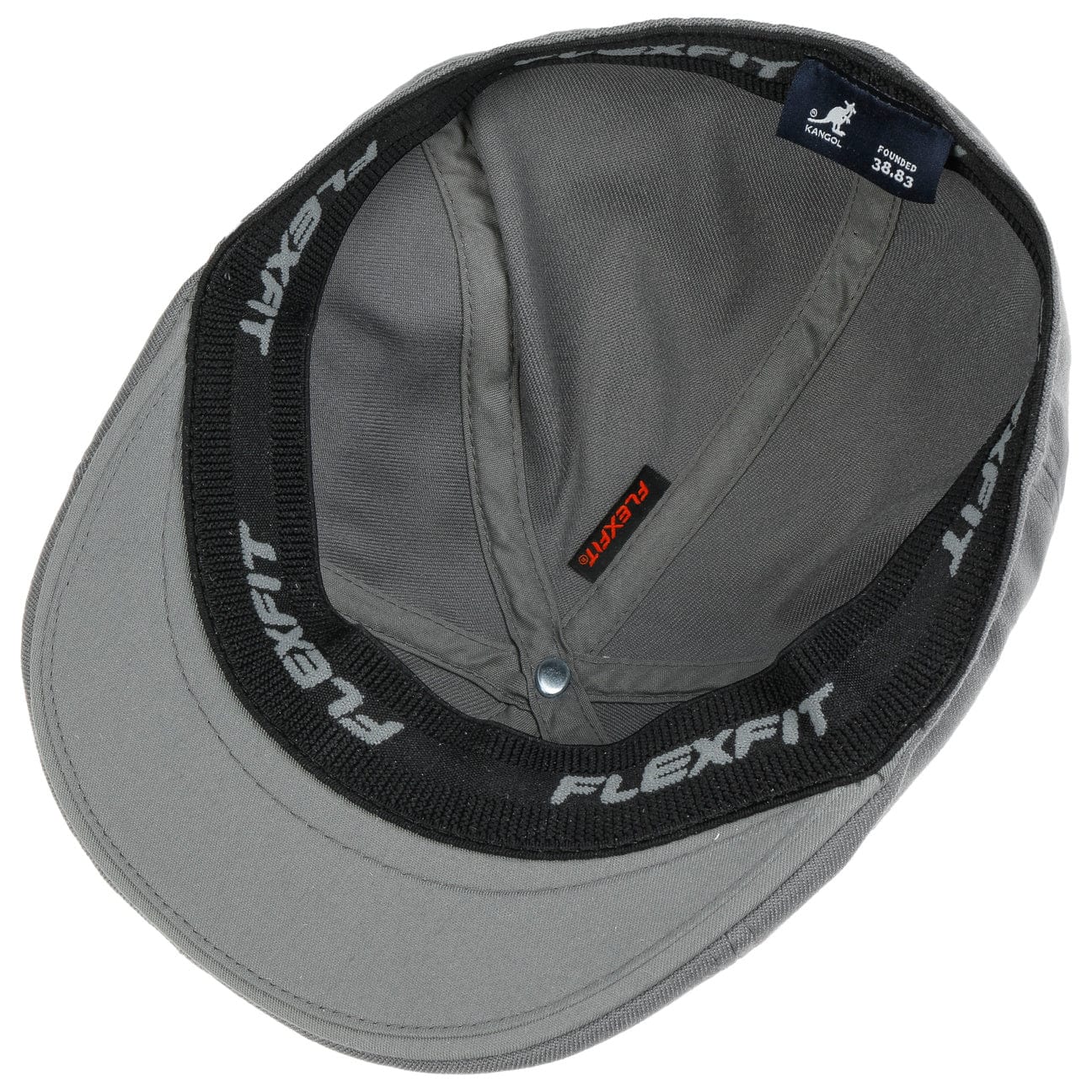 Kangol 504 Flexfit Flat Cap - Adjustable Cotton Baseball Hat for Men & Women | Perfect for Casual Wear, Outdoor Activities & Sports