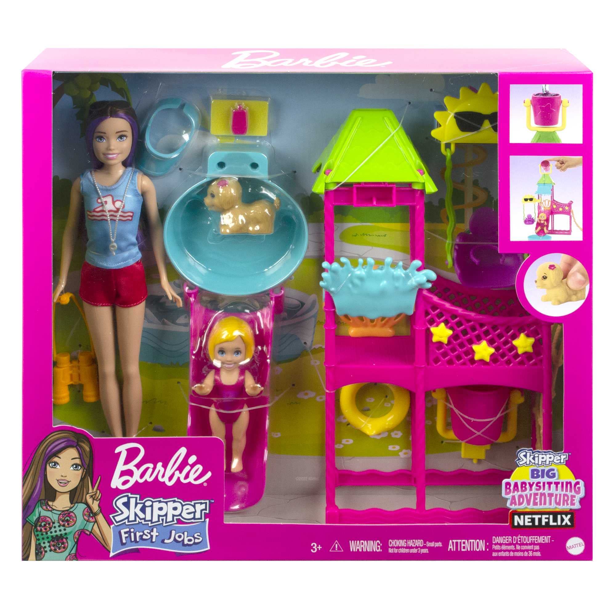 Barbie Skipping Rope with Waterproof Handle - Fun Outdoor & Indoor Exercise Toy for Kids, Perfect for Playtime, Gym Class, and Backyard Activities