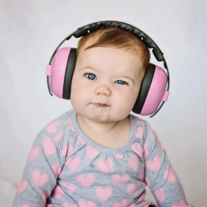 Baby Banz Hear No Blare Sound Protection Earmuffs for Infants & Toddlers 0-2 Years - Noise Canceling Headphones for Airplanes, Concerts & Fireworks