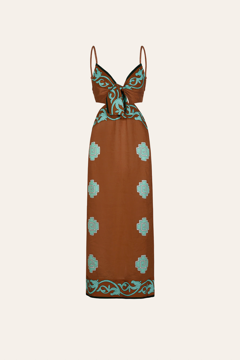 Los Siete Mares Women's Summer Dress - Flowy Boho Maxi Dress with Pockets | Perfect for Beach Vacation, Date Night & Casual Outings