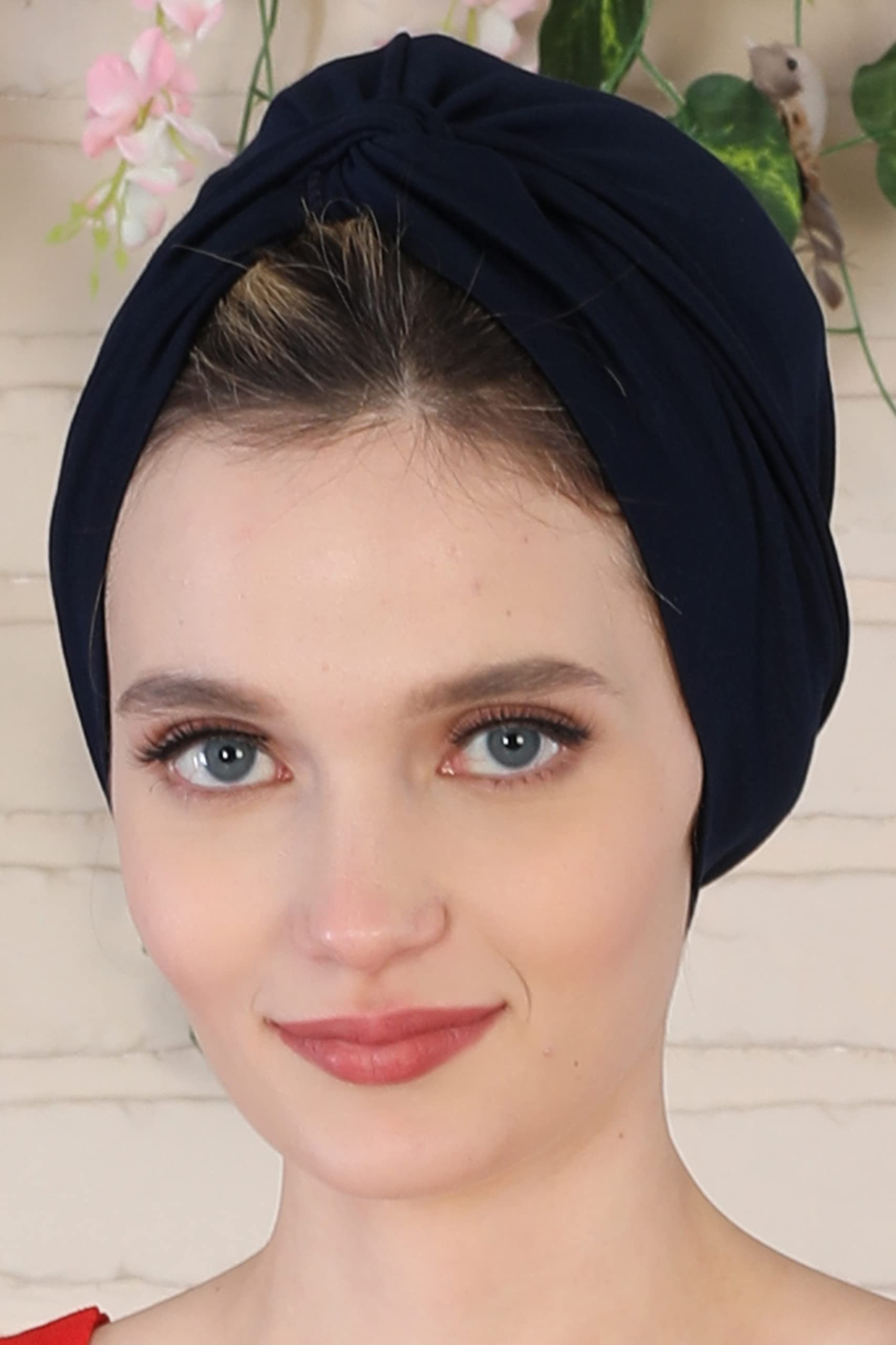Instant Turban Head Wraps for Women - Cotton Hijab Scarf & Ready-to-Wear Head Cover - UK Hijab Undercap & Chemo Headwear - Perfect for Daily Wear, Cancer Recovery & Modest Fashion