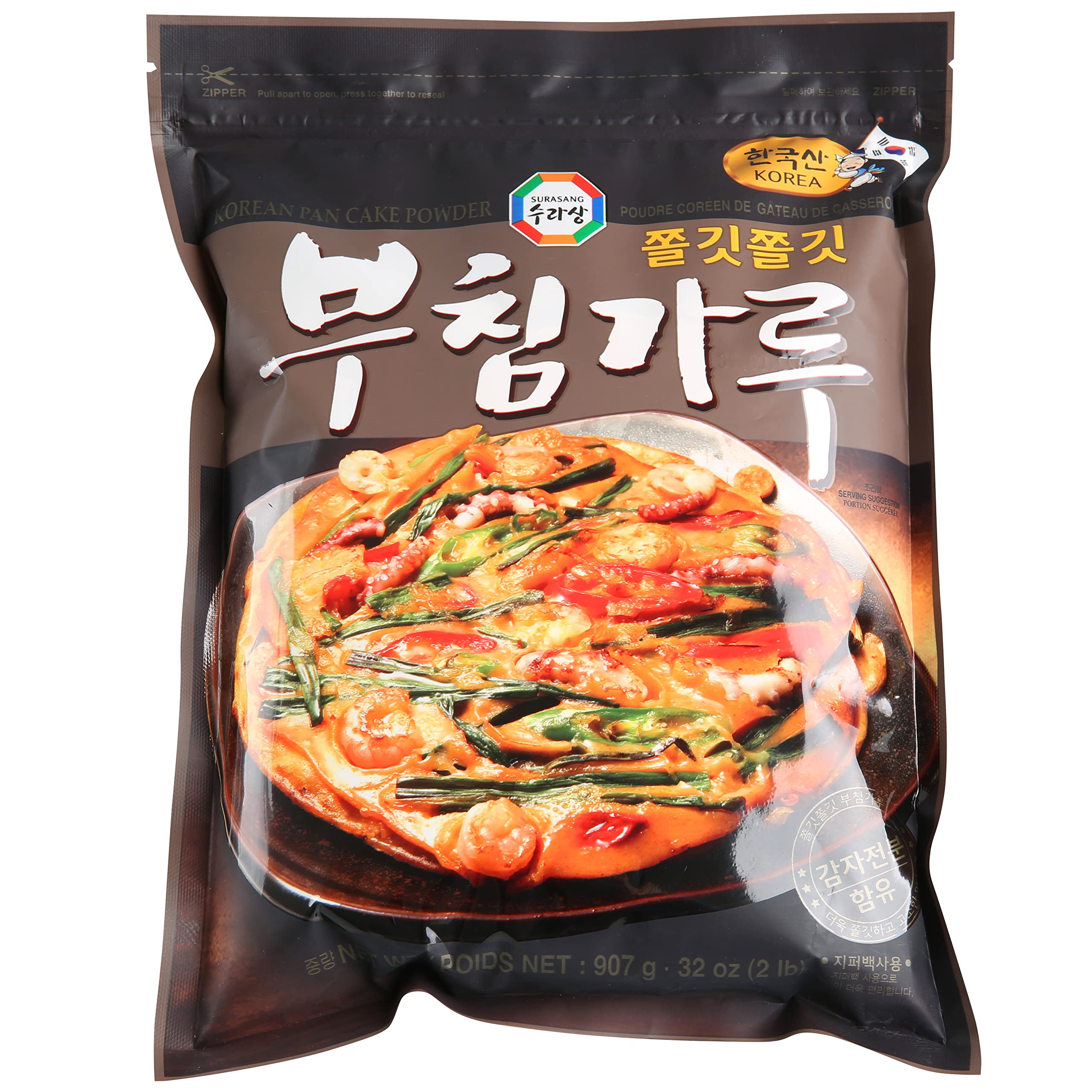 Premium Surasang Samgyetang Herb Kit for Authentic Korean Chicken Soup & Buchimgaru Pancake Mix - Traditional Korean Cooking, Home Meal Prep, Family Dinner & Asian Cuisine Lovers