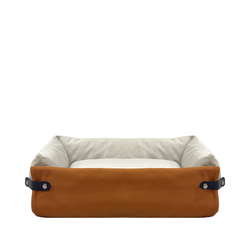 Premium Nova Pet Bed - Ultra Soft & Washable Dog & Cat Bed for Comfortable Sleep - Perfect for Home, Crate & Travel Use