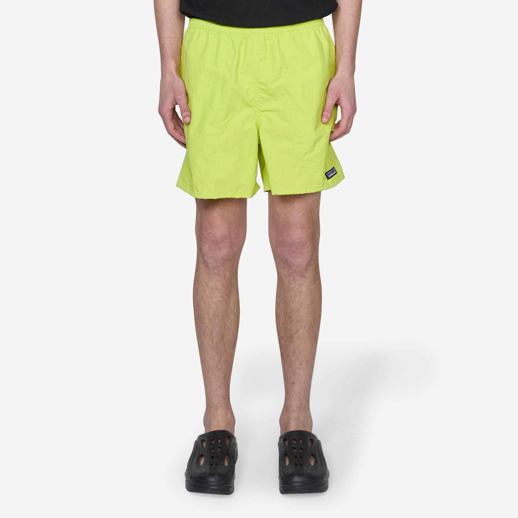 5-Inch Baggies Shorts in Phosphorus Green - Perfect for Hiking, Swimming & Outdoor Adventures