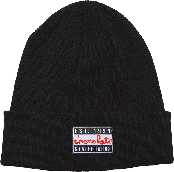 Premium Black Chocolate Advisory Beanie - Warm Winter Knit Hat for Men & Women - Perfect for Skiing, Snowboarding & Outdoor Activities