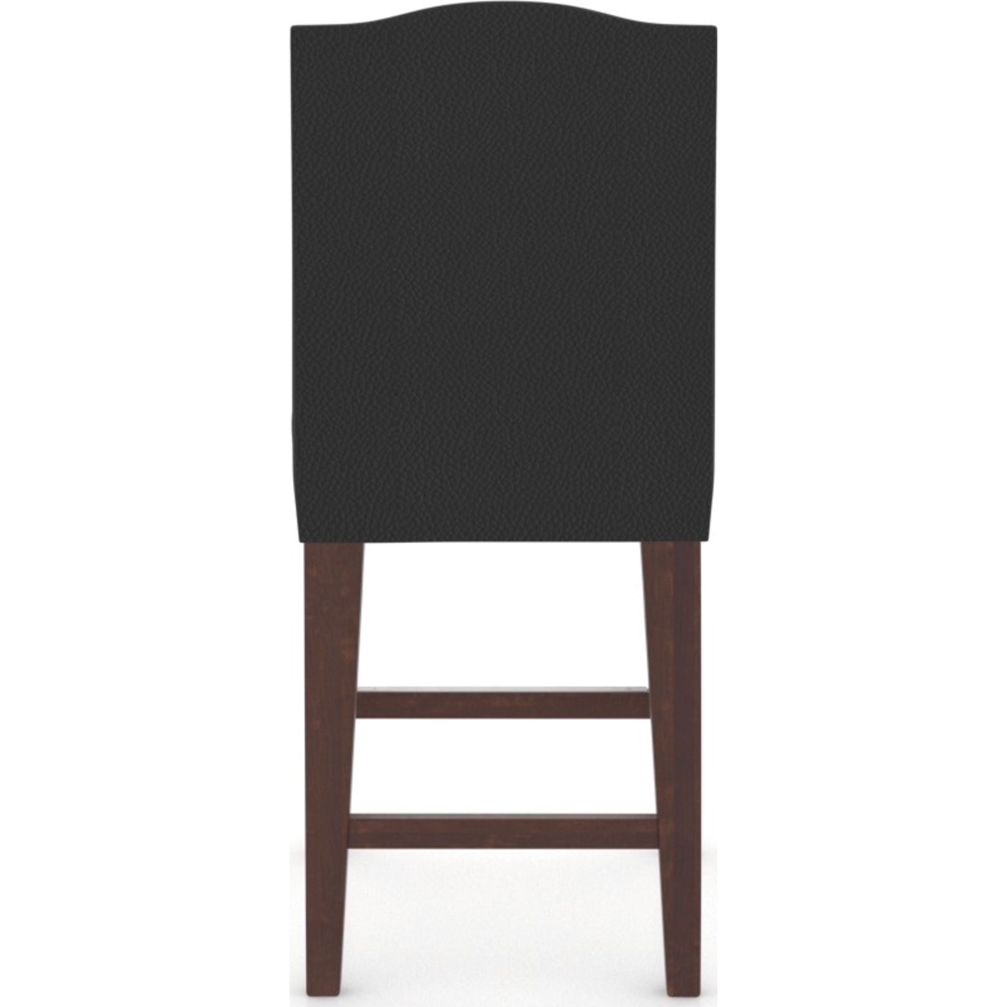 Bon Appetit Counter Height Bar Stool - 24 Inch Washed Chestnut Wood Kitchen Island Stool for Dining, Breakfast Nook & Home Decor (SNF07403XT23M24)