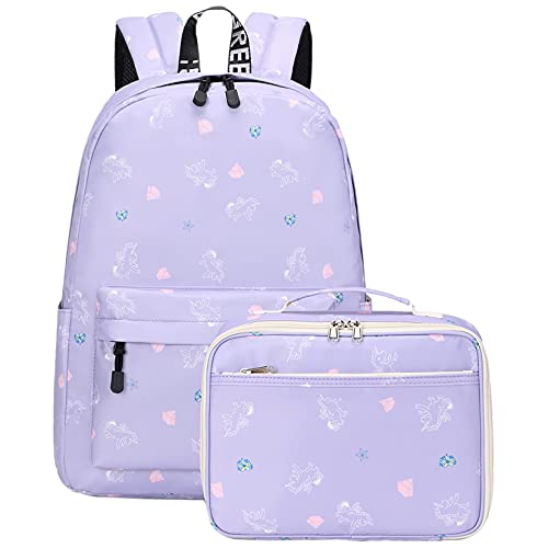 With Lunch Bag-purple