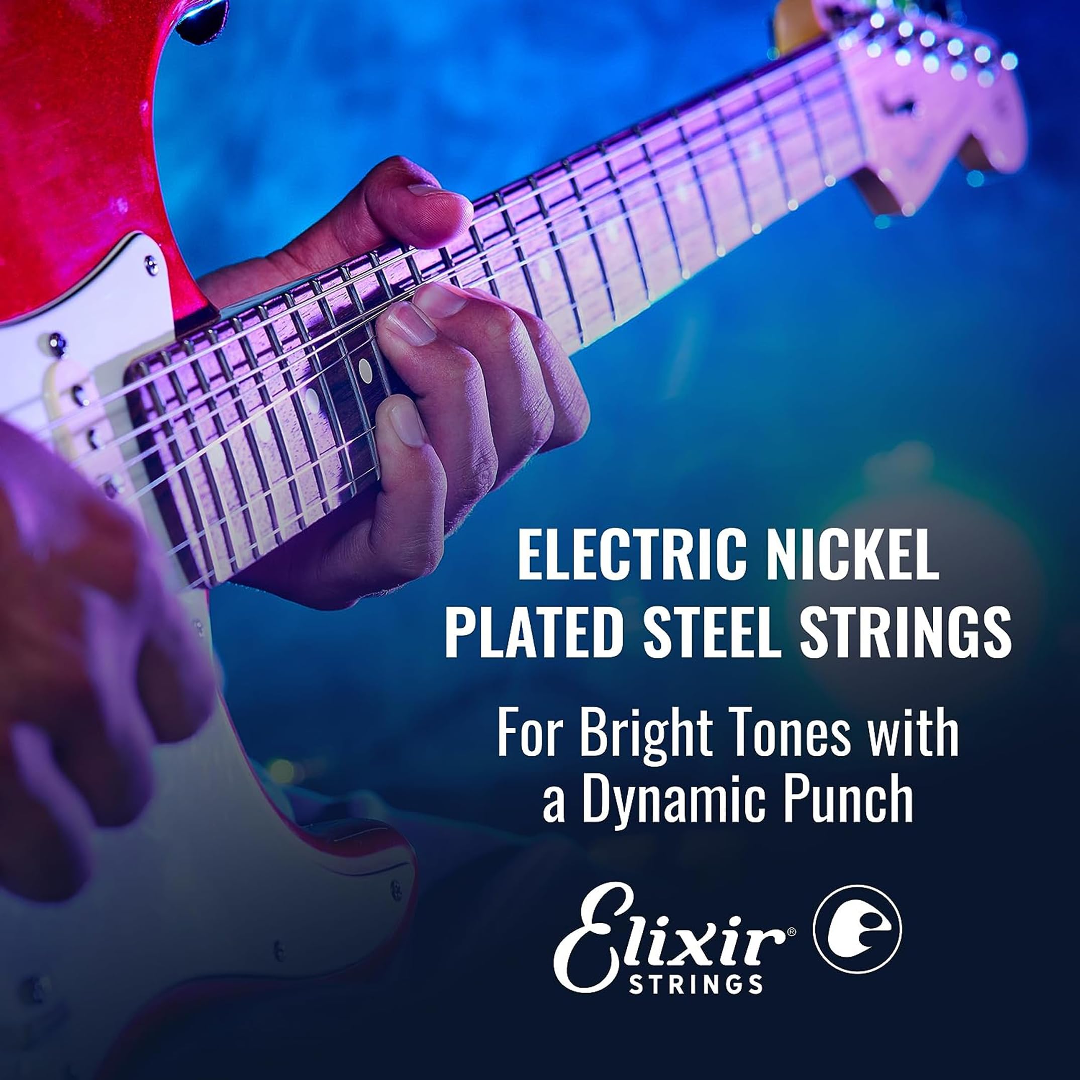 Elixir Electric Guitar Strings 10-46 Light 3 Pack - Nickel Plated Steel with NANOWEB Coating for Long-Lasting Bright Tone & Comfortable Feel | Perfect for Rock, Blues & Studio Recording