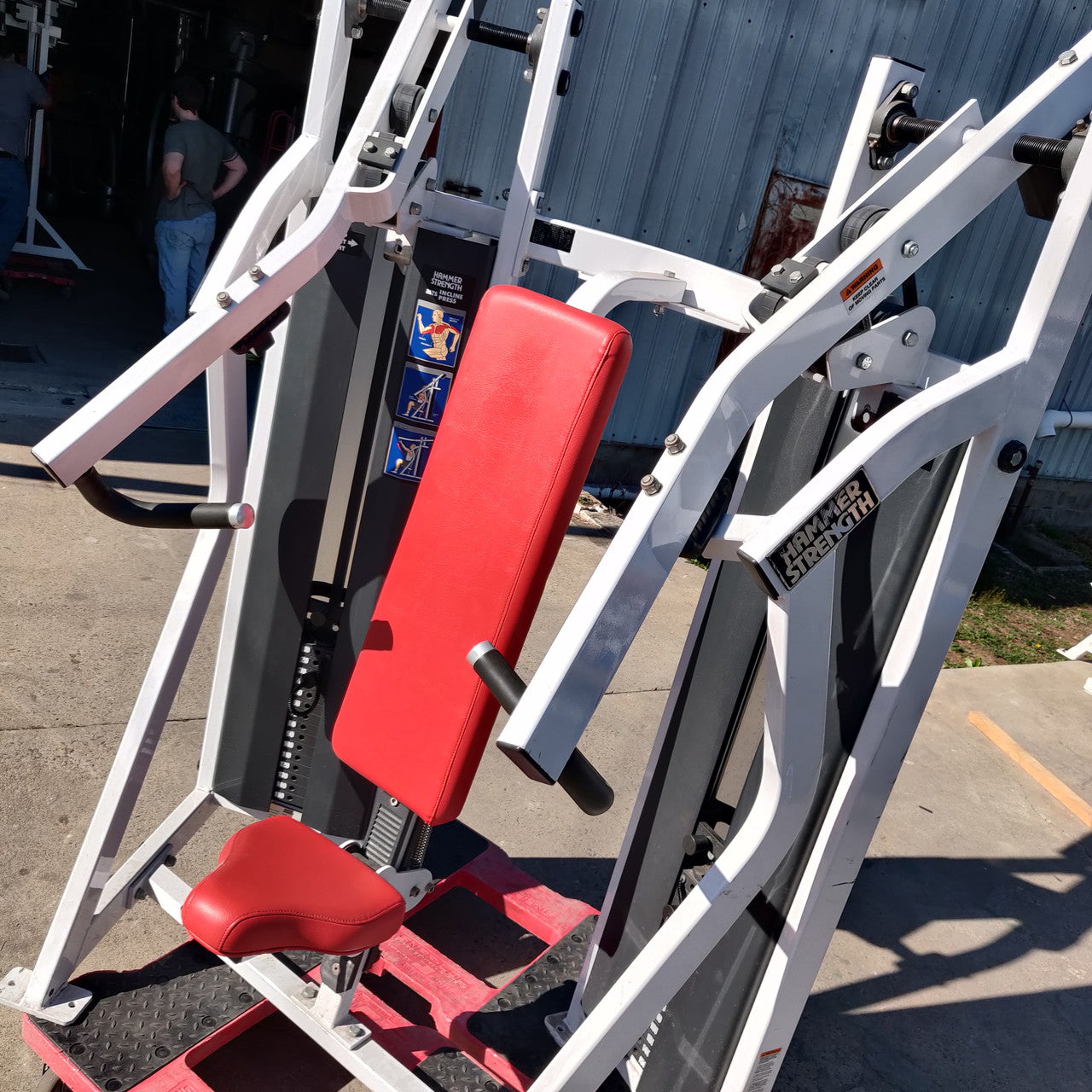 Hammer Strength MTS Iso Incline Chest Press Machine - Dual Weight Stack Selectorized Gym Equipment for Home & Commercial Use