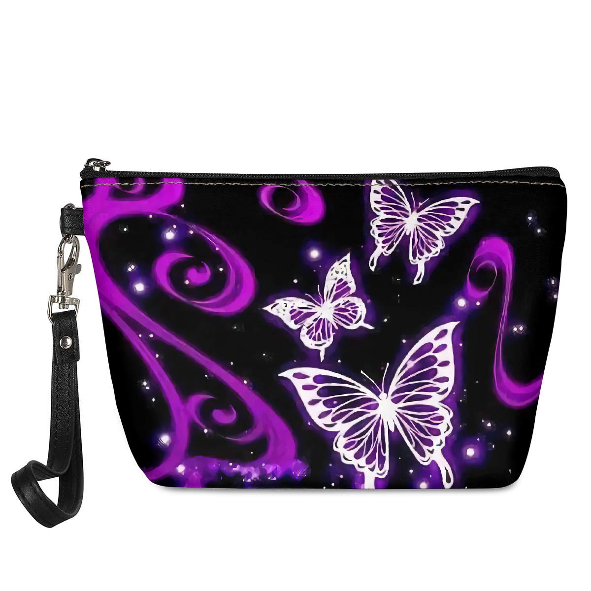 Hechitok Butterfly Travel Toiletry Bag for Women - Compact & Stylish for Trips