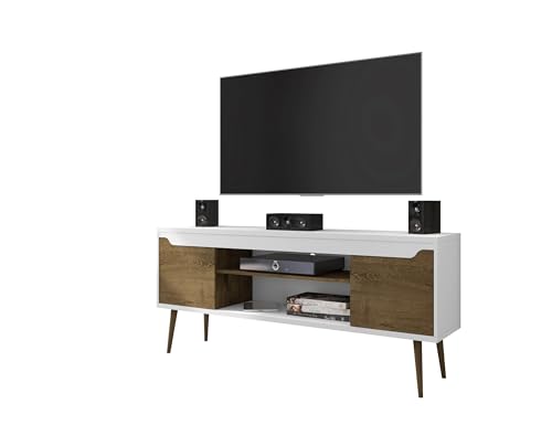 White/Rustic Brown