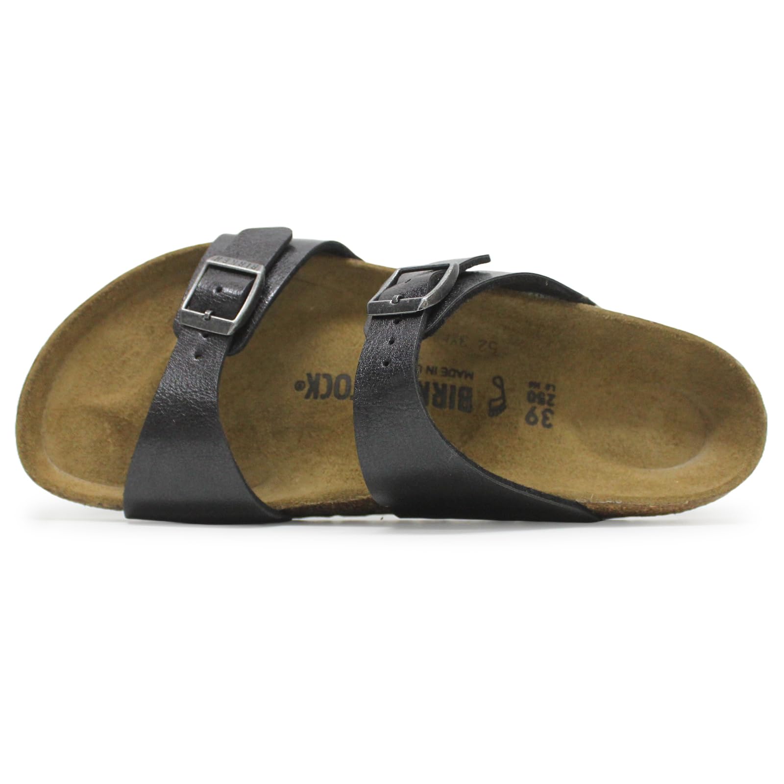 Birkenstock Unisex-Adult Open-Back Milano V Dd Indigo Bb R Sandals - Comfortable Cork Footbed for Men & Women - Perfect for Casual Wear, Beach, and Summer Outings