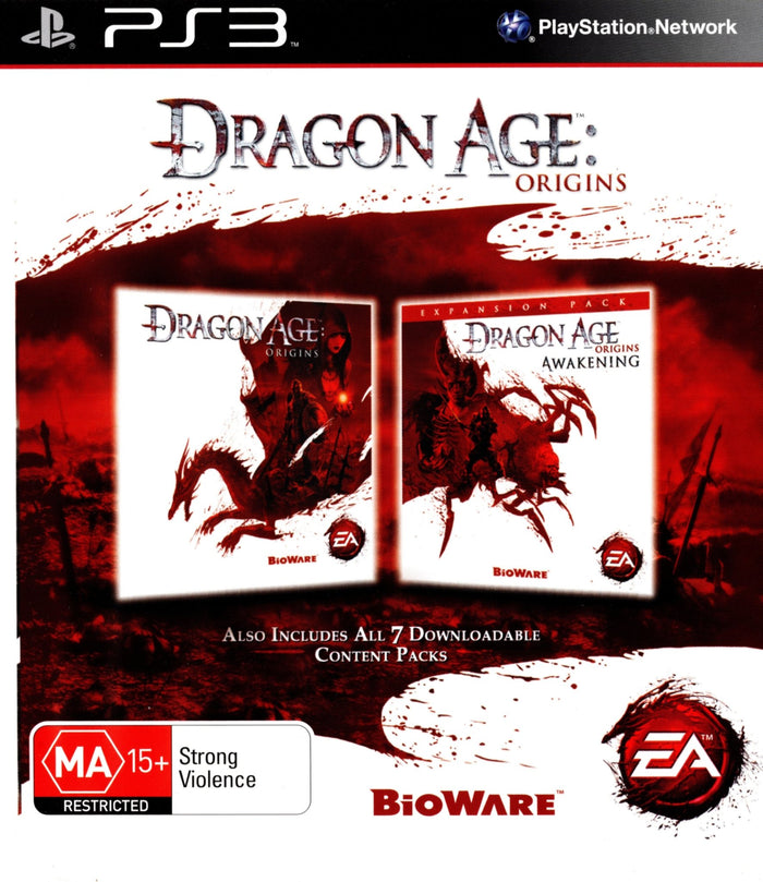 Dragon Age: Origins Ultimate Edition - PS3 Game (PAL) | Epic Fantasy RPG Adventure for PlayStation 3 | Perfect for Solo & Multiplayer Gaming Nights