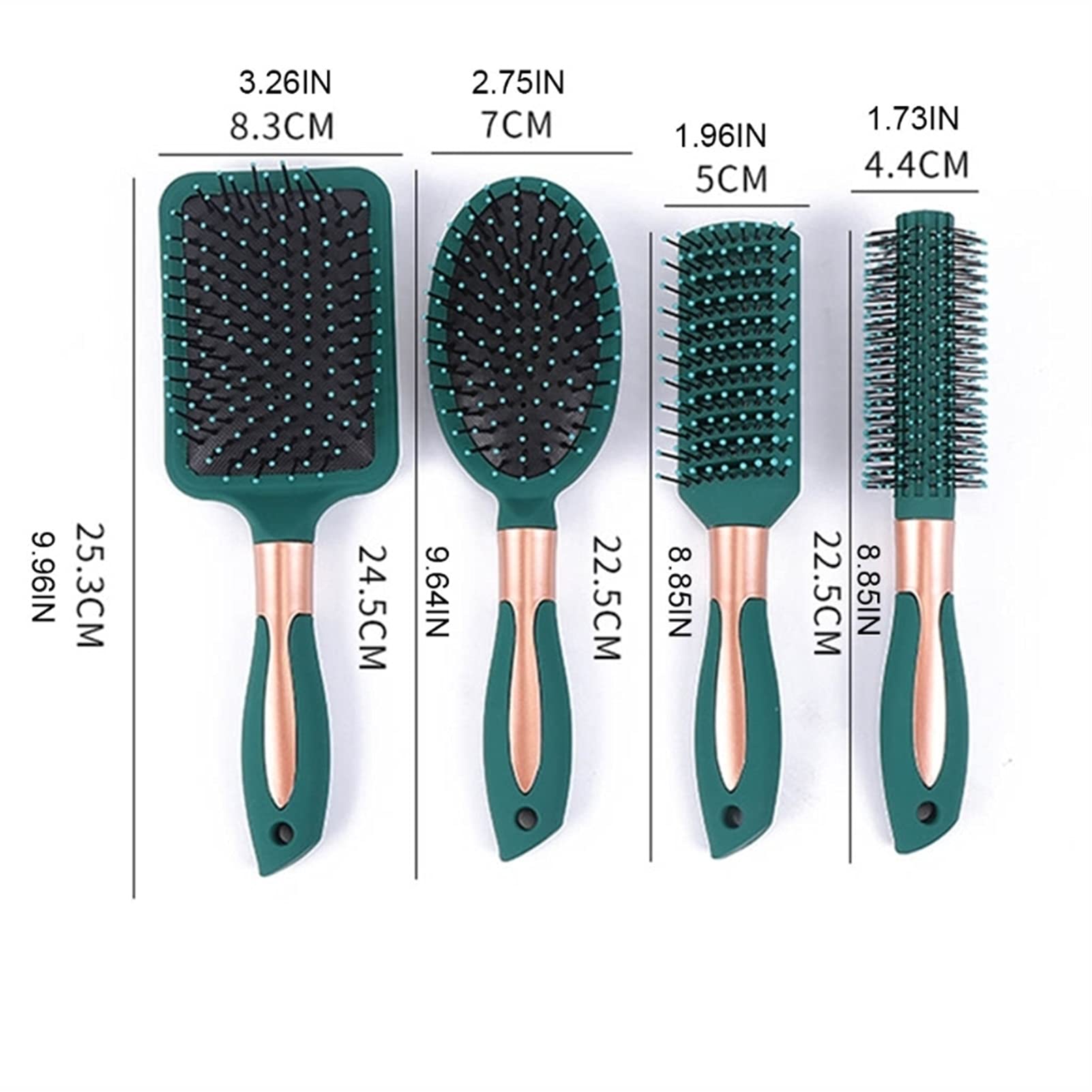 Premium Air Cushion Hair Brush & Scalp Massage Comb for Women - Home Salon Hairdressing Tool with Ergonomic Design (Color B) - Perfect for Daily Styling, Detangling & Relaxing Scalp Massage at Home or Salon