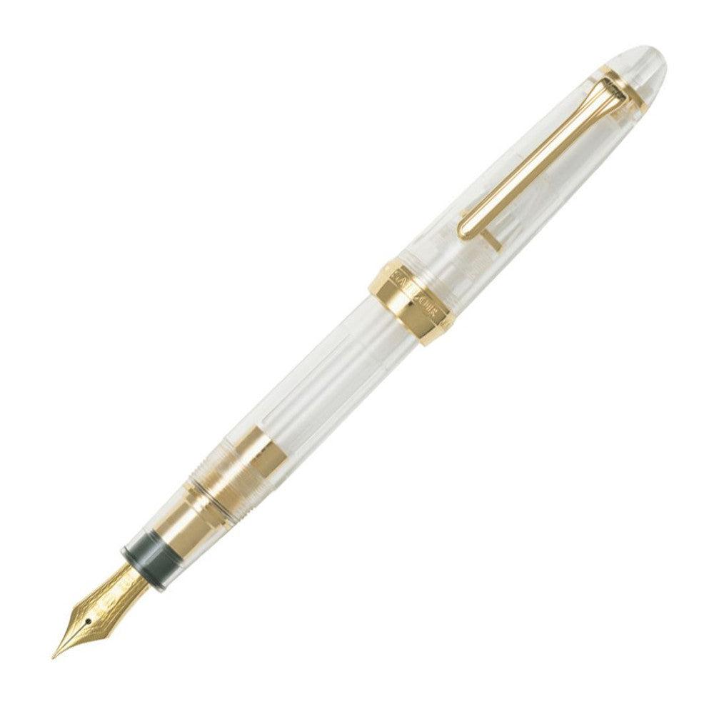 Sailor 1911 Large Demonstrator Fountain Pen - Premium Japanese Writing Instrument for Calligraphy, Journaling & Gifts