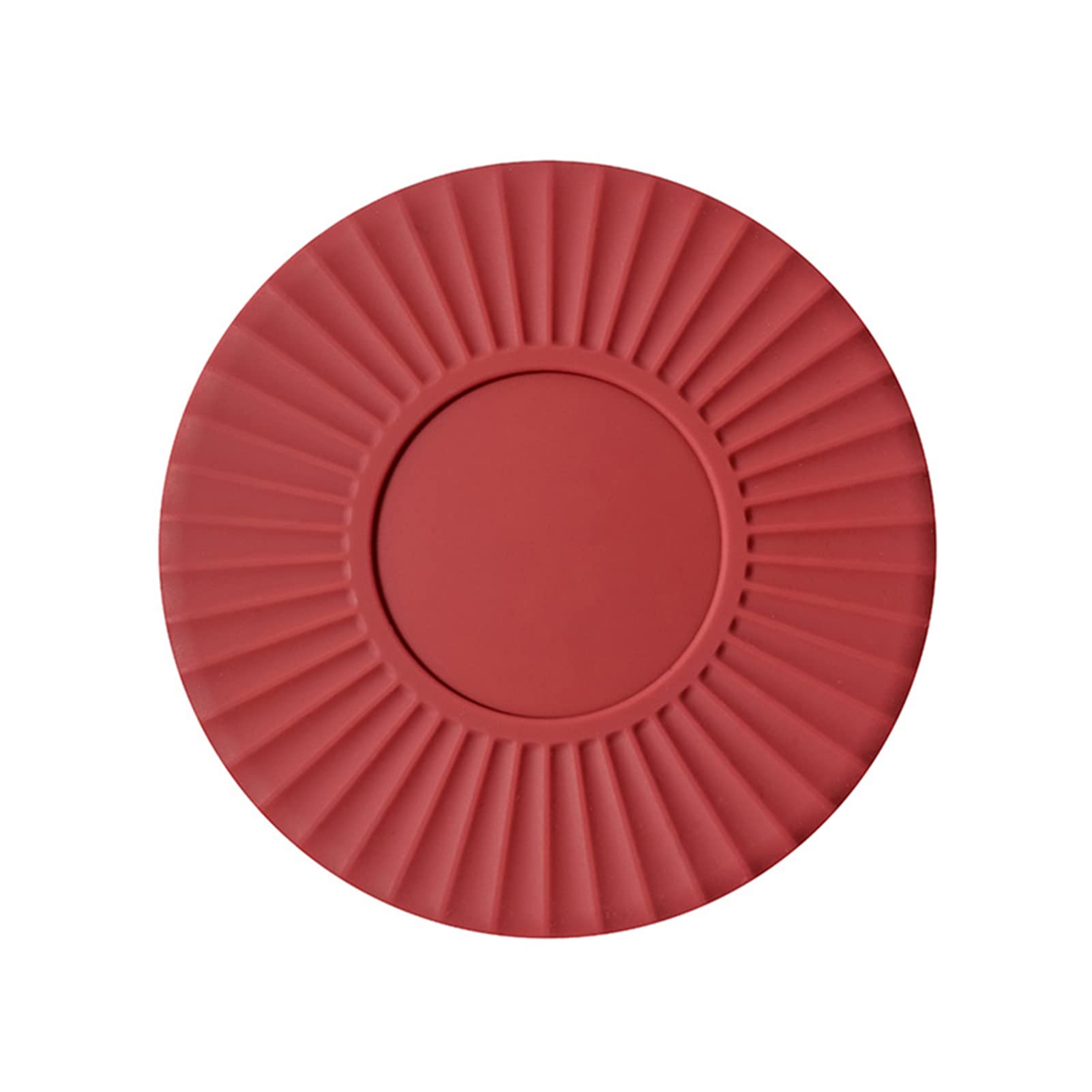 Round Dual-Sided Silicone Placemats for Dining Table - Heat Resistant Cup Coasters & Table Mats for Kitchen, Office, and Outdoor Use