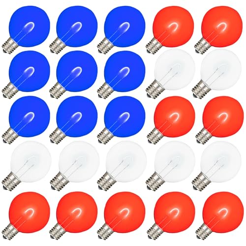 Red/White/Blue (Glass)